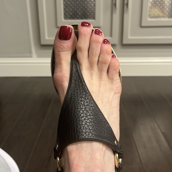 Sam n Libby Black Dress Flats sz 8 - Picture 3 of 5